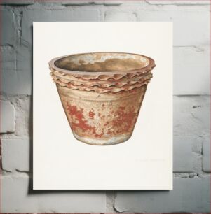 Πίνακας, Flower Pot (ca. 1938) by William Spiecker