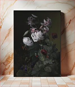 Πίνακας, Flowering plants by Hermania Sigvardine Neergaard