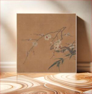 Πίνακας, Flowering Plum and Bamboo by Unidentified artist