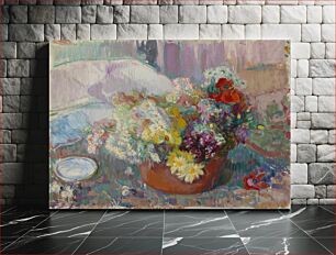 Πίνακας, Flowers, 1912 - 1913, by Magnus Enckell