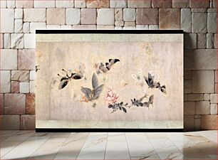 Πίνακας, Flowers and Butterflies, attributed to Ma Quan