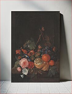 Πίνακας, Flowers and Fruits by Jan Davidsz De Heem