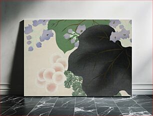 Πίνακας, Flowers and leaves from Momoyogusa–Flowers of a Hundred Generations (1909) by Kamisaka Sekka