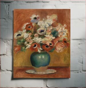 Πίνακας, Flowers (Fleurs) by Pierre Auguste Renoir