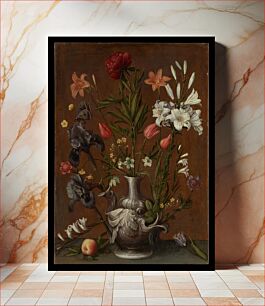 Πίνακας, Flowers in a Grotesque Vase