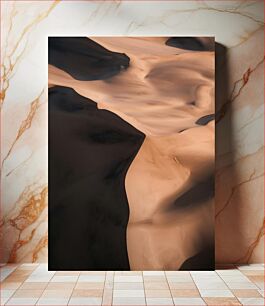 Πίνακας, Flowing Sand Dunes Ρέουσες αμμοθίνες