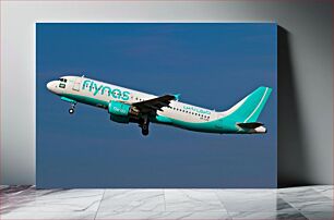 Πίνακας, Flynas Airplane in Flight Αεροπλάνο Flynas σε πτήση