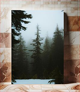 Πίνακας, Foggy Forest Ομιχλώδες Δάσος