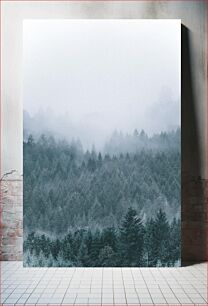 Πίνακας, Foggy Forest Ομιχλώδες δάσος