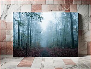 Πίνακας, Foggy Forest Path Ομιχλώδες Δασικό Μονοπάτι