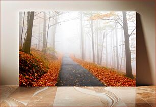 Πίνακας, Foggy Forest Path Ομιχλώδες Δασικό Μονοπάτι