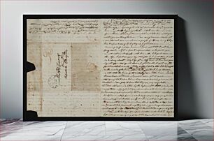Πίνακας, Folded letter by US Navy Surgeon David Shelton Edwards