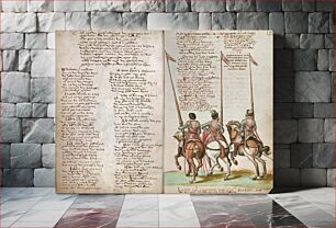Πίνακας, folio in a Brussels Manuscript, with the text of the Dutch national anthem