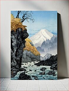 Πίνακας, Foot of Mount Ashitaka (1932) by Hiroaki Takahashi