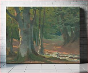 Πίνακας, Forest by Lajos Csordák