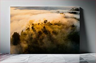 Πίνακας, Forest in the Mist Δάσος στην Ομίχλη