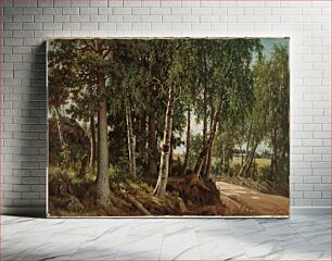 Πίνακας, Forest landscape from haminalahti, 1880, by Ferdinand von Wright