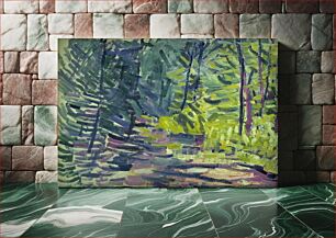 Πίνακας, Forest picture by Niels Larsen Stevns
