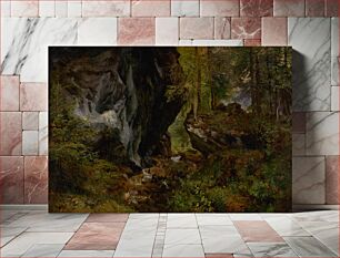 Πίνακας, Forest's interior, Alexander Brodszky
