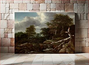 Πίνακας, Forest Scene (ca. 1655) by Jacob van Ruisdael