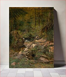 Πίνακας, Forest stream, Eduard Majsch