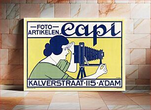 Πίνακας, Fotoartikelen Capi; Kalverstraat 115 Amsterdam (18) by Johann Georg van Caspel