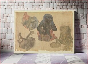 Πίνακας, Four Captive Demons, 1470–1500