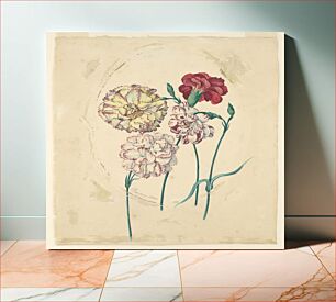 Πίνακας, Four carnations
