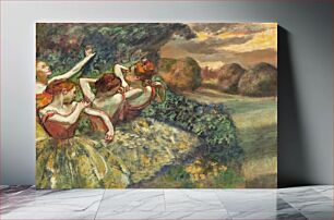 Πίνακας, Four Dancers (ca. 1899) by Edgar Degas