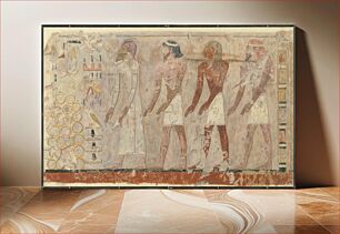 Πίνακας, Four Foreign Rulers, Tomb of Puyemre by Norman de Garis Davies