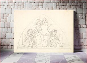 Πίνακας, Four Musical Putti (in Sketch Book With Drawings on Twenty-six Leaves)