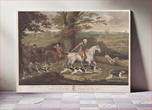 Πίνακας, [Fox-hunting] John Corbet, Esquire, and his Fox Hounds