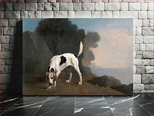 Πίνακας, Foxhound (1760) by George Stubbs