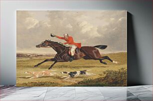 Πίνακας, Foxhunting: Encouraging Hounds