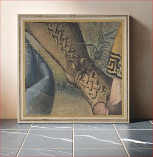 Πίνακας, Fragment of a Tapestry Cartoon: Foot in a Buskin, Drapery, and a Plant, School of Raphael (Raffaello Sanzio or Santi)