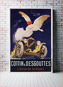 Πίνακας, Français : Cottin et Desgouttes l'avion de la route