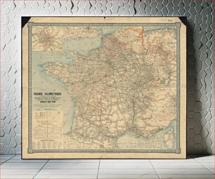 Πίνακας, France kilométrique : carte indiquant les distances kilométriques sur tous les réseaux de chemins de fer