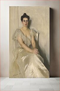 Πίνακας, Frances Folsom Cleveland, Anders Leonard Zorn