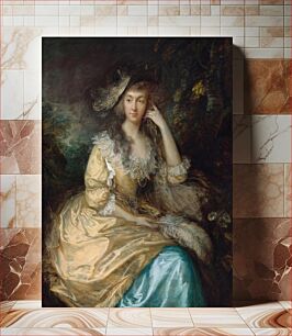 Πίνακας, Frances Susanna, Lady de Dunstanville (ca. 1786) by Thomas Gainsborough