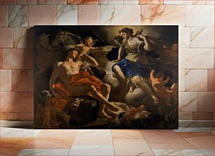 Πίνακας, Francesco Solimena - Diana and Endymion