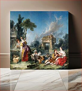Πίνακας, Francois Boucher's The Fountain of Love (1748)