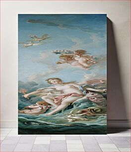 Πίνακας, Francois Boucher's Venus on the Waves (1769)