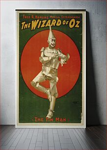 Πίνακας, Fred R. Hamlin's musical extravaganza, The wizard of Oz