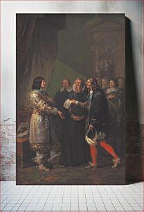 Πίνακας, Frederik III receives absolute power in 1660 by Nicolai Abildgaard