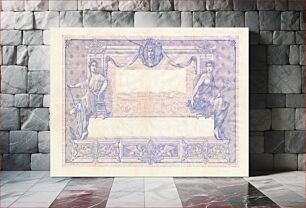 Πίνακας, French's 100 Francs banknote (1927)