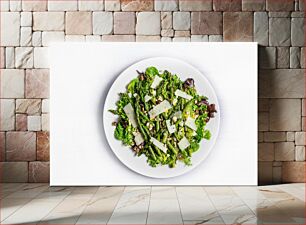 Πίνακας, Fresh Asparagus Salad Φρέσκα σπαράγγια σαλάτα