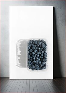 Πίνακας, Fresh Blueberries in a Box Φρέσκα βατόμουρα σε κουτί