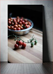 Πίνακας, Fresh Cherry Tomatoes Φρέσκα ντοματίνια