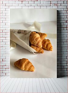 Πίνακας, Fresh Croissants Φρέσκα κρουασάν