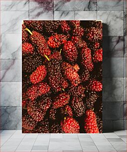 Πίνακας, Fresh Mulberries Φρέσκες Μουριές